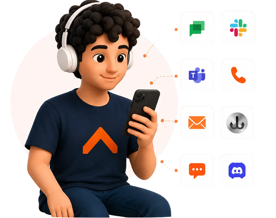Instant alerts through every channel